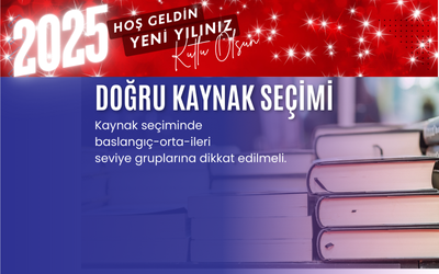 Doğru kaynak seçimi